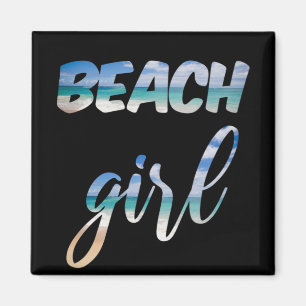Beach Girl Magnet