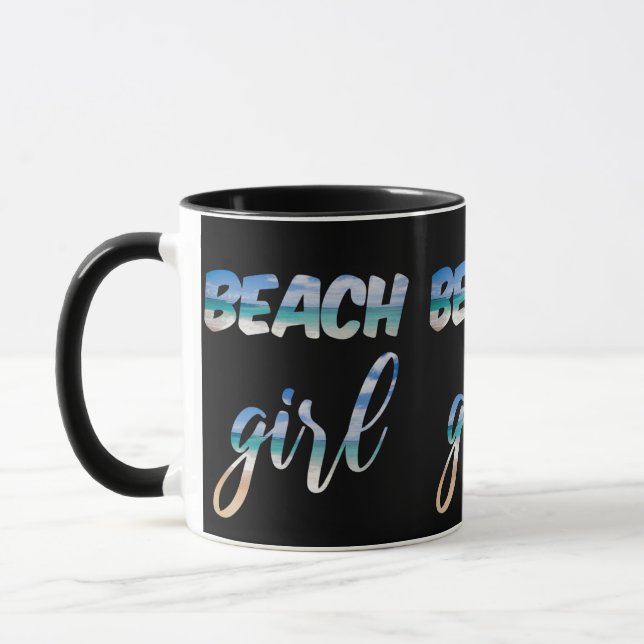 Beach Girl Mug (Left)