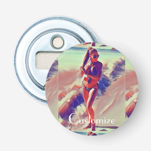 Beach Girl Thunder_Cove Bottle Opener