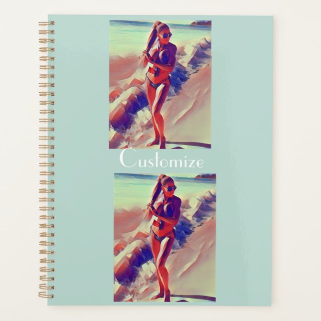 Beach Girl Thunder_Cove  Planner (Front)