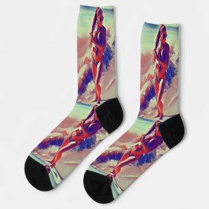 Beach Girl Thunder_Cove Socks