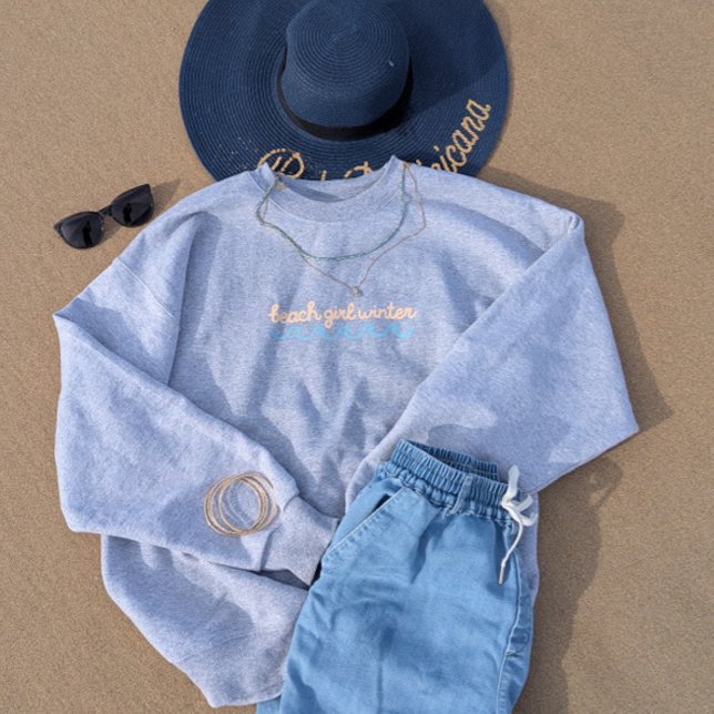 Beach Girl Winter  Sweatshirt (Creator Uploaded)