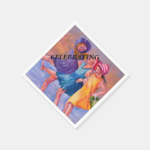 BEACH GIRLFRIENDS PAPER NAPKINS