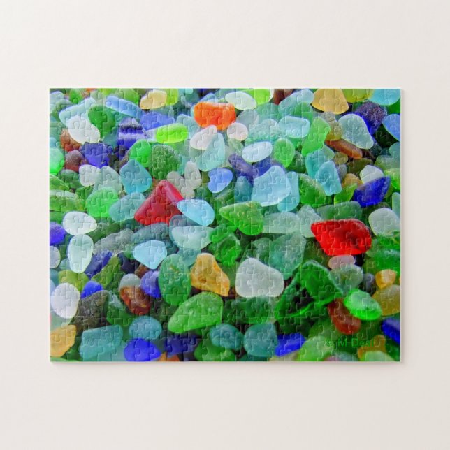 Beach Glass Mural Jigsaw Puzzle (Horizontal)