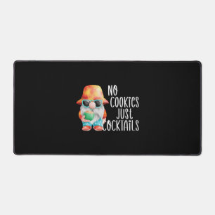 Beach Gnome No Cookies Tropical Desk Mat