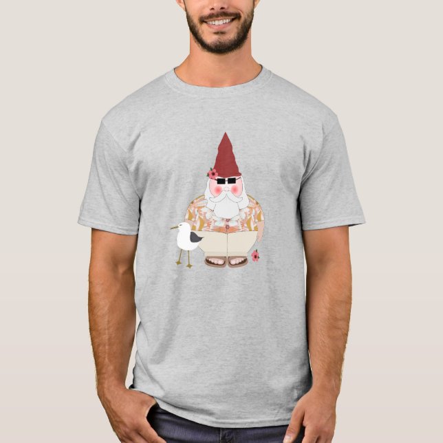 Beach Gnome T-Shirt (Front)