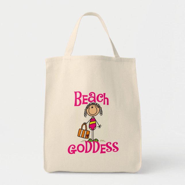 Beach Goddess Tshirts and Gifts Tote Bag (Front)