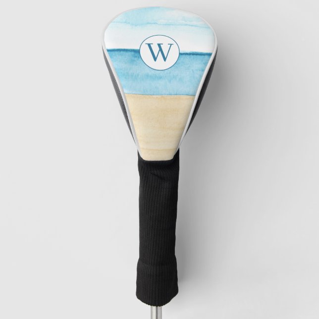 Beach Golf Head Cover (Front)