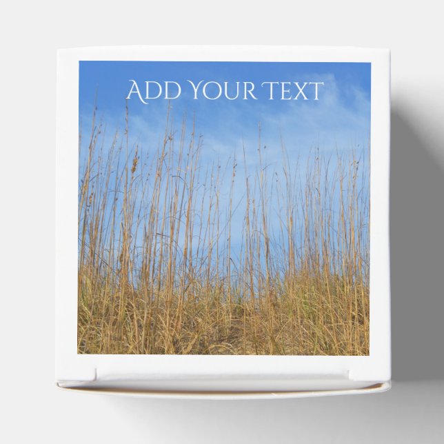 Beach Grass by Shirley Taylor Favour Box (Top)
