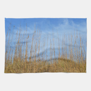 Beach Grass by Shirley Taylor Tea Towel