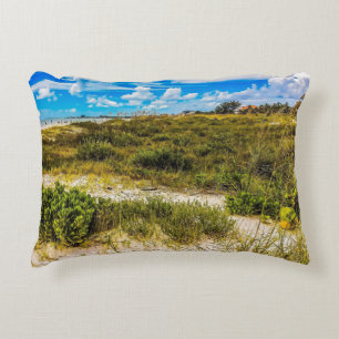 Beach Greens Decorative Cushion