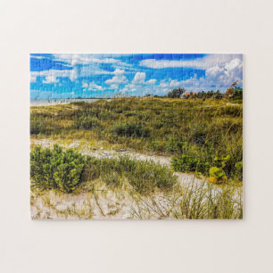 Beach Greens Jigsaw Puzzle