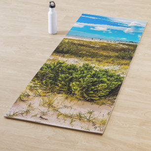 Beach Greens Yoga Mat
