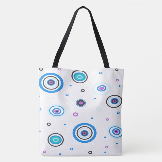 Beach Grocery Shopping Weekend Re-Useable Tote Bag (Back)