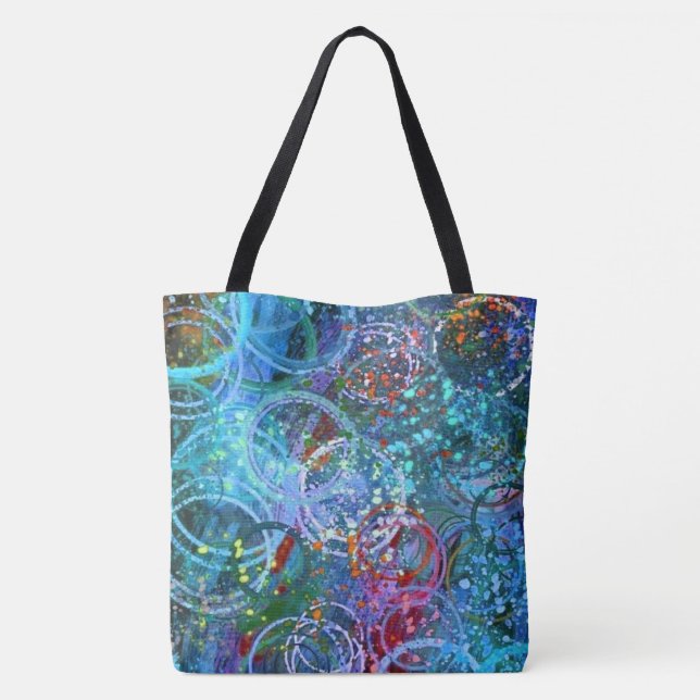 Beach Grocery Shopping Weekend Re-Useable Tote Bag (Back)