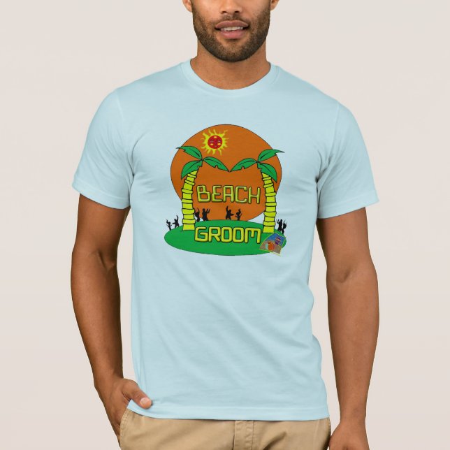 Beach Groom T-shirt (Front)
