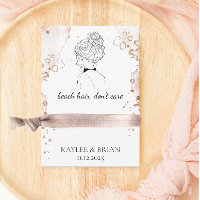 Beach Hair Bachelorette Scrunchie Holder