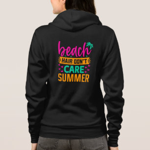 Beach Hair Don't Care Summer-54804 Hoodie