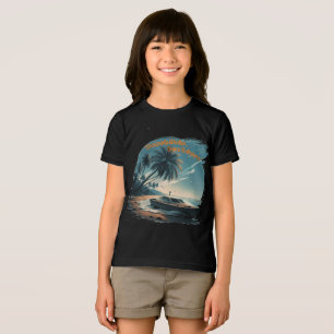 BEACH HAIR, DON'T CARE Tri-Blend SHIRT