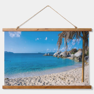 Beach hanging tapestry