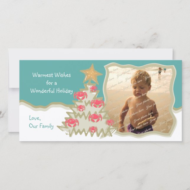 Beach Holiday Christmas Tree (Front)