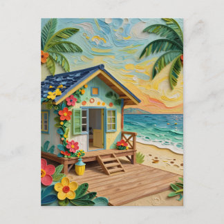 Beach Home Oceanic | Keeping in Touch Postcard