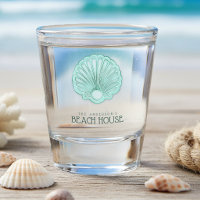 Beach House Clam Shell Aqua Blue ID623
