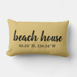 Beach House Custom Coordinates Lumbar Cushion
