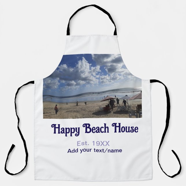Beach house est. Add year photo latitude longitude Apron (Front)