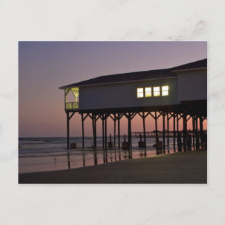 Beach House Galveston 2013 Calendar Postcard