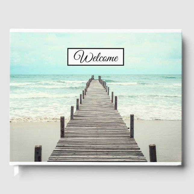 Beach House Guest Book (Front)