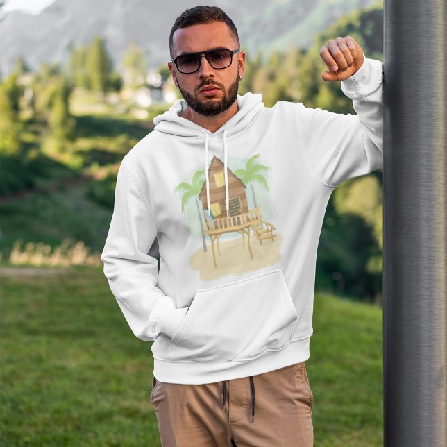 Beach House Mens Hoodie (Creator Uploaded)
