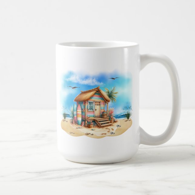 Beach House Mug (Right)