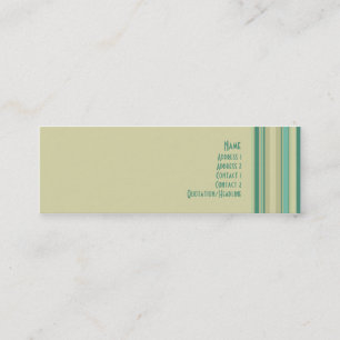 Beach House • Profilecard Mini Business Card