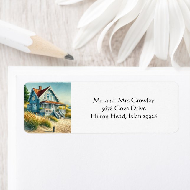 Beach House Return Address  (Insitu)