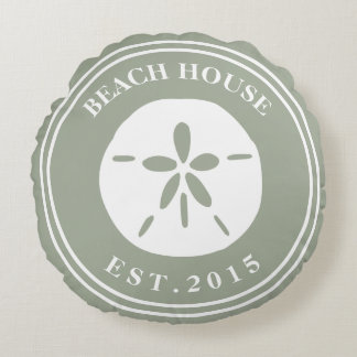 Beach House Round Cushion
