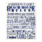Beach House Rules Blue Coastal Personalised Family