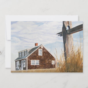 Beach House Sunrise Invitation