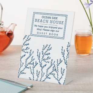 Beach House Vacation Rental Please Sign Guestbook