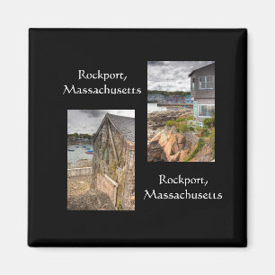 Beach houses in Rockport, Massachusetts Magnet