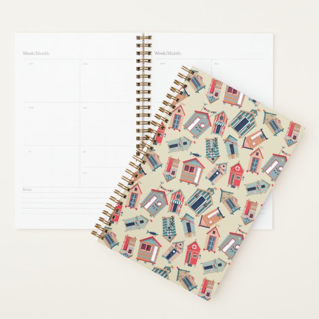 Beach Hut Pattern Planner (Display)