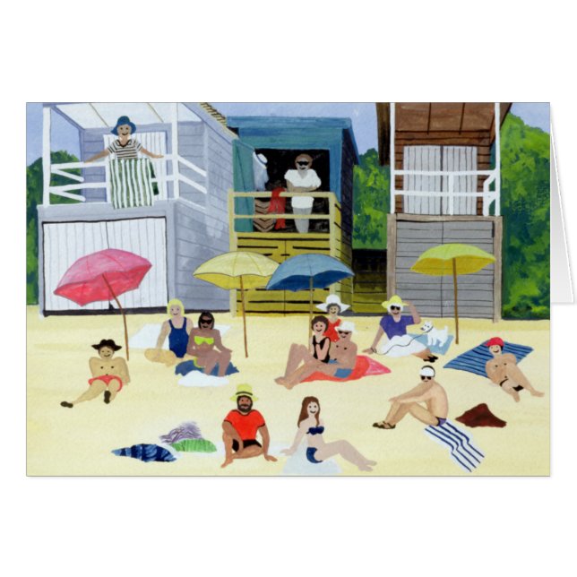 Beach Huts 1991 (Front Horizontal)