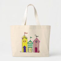 Beach Huts 1 Illustration