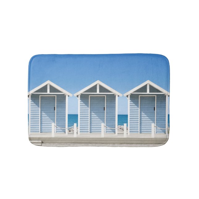 Beach Huts 2 Bath Mat (Front)