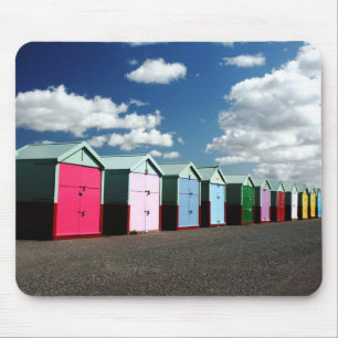 Beach Huts 2 Mouse Pad