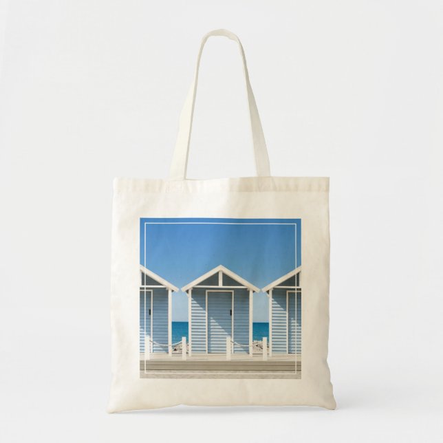 Beach Huts 2 Tote Bag (Front)