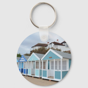 Beach Huts At Southwold Key Ring