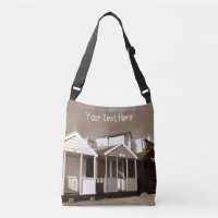 Beach huts blue skies english sepia seaside photo