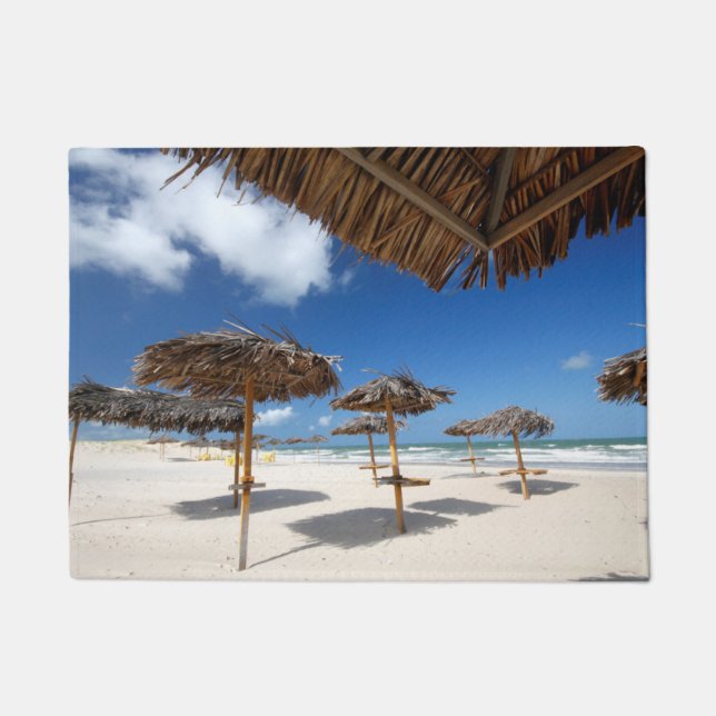 Beach Huts |Brazil Doormat (Front)