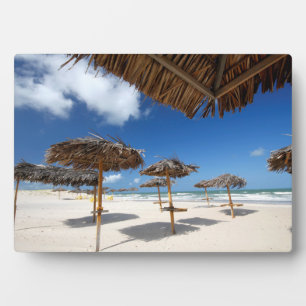 Beach Huts  Brazil Plaque